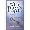 thumbnail image 1 of Pre-Owned Why Pray? by John F. DeVries (Paperback), 1 of 1