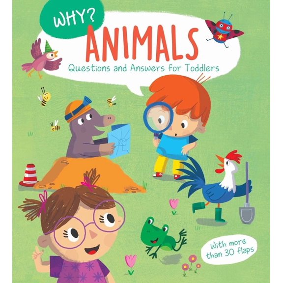 Why Q & A Why? Questions & Answers for Toddlers - Animals, (Board Book)