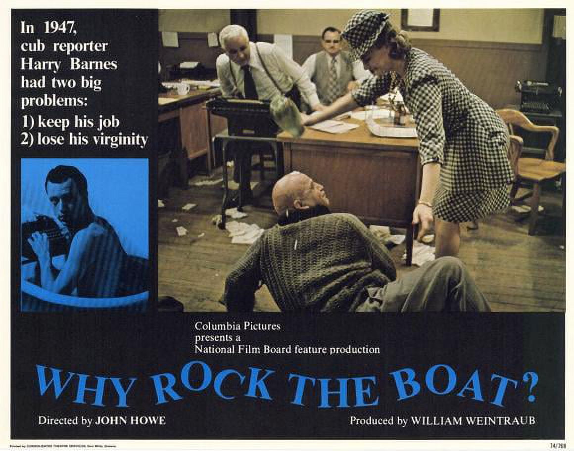 Why Rock the Boat movie POSTER (Style C) (11" x 14") (1974)