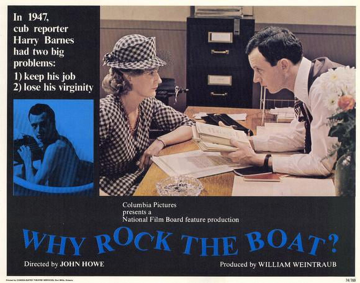 Why Rock the Boat movie POSTER (Style D) (11" x 14") (1974)