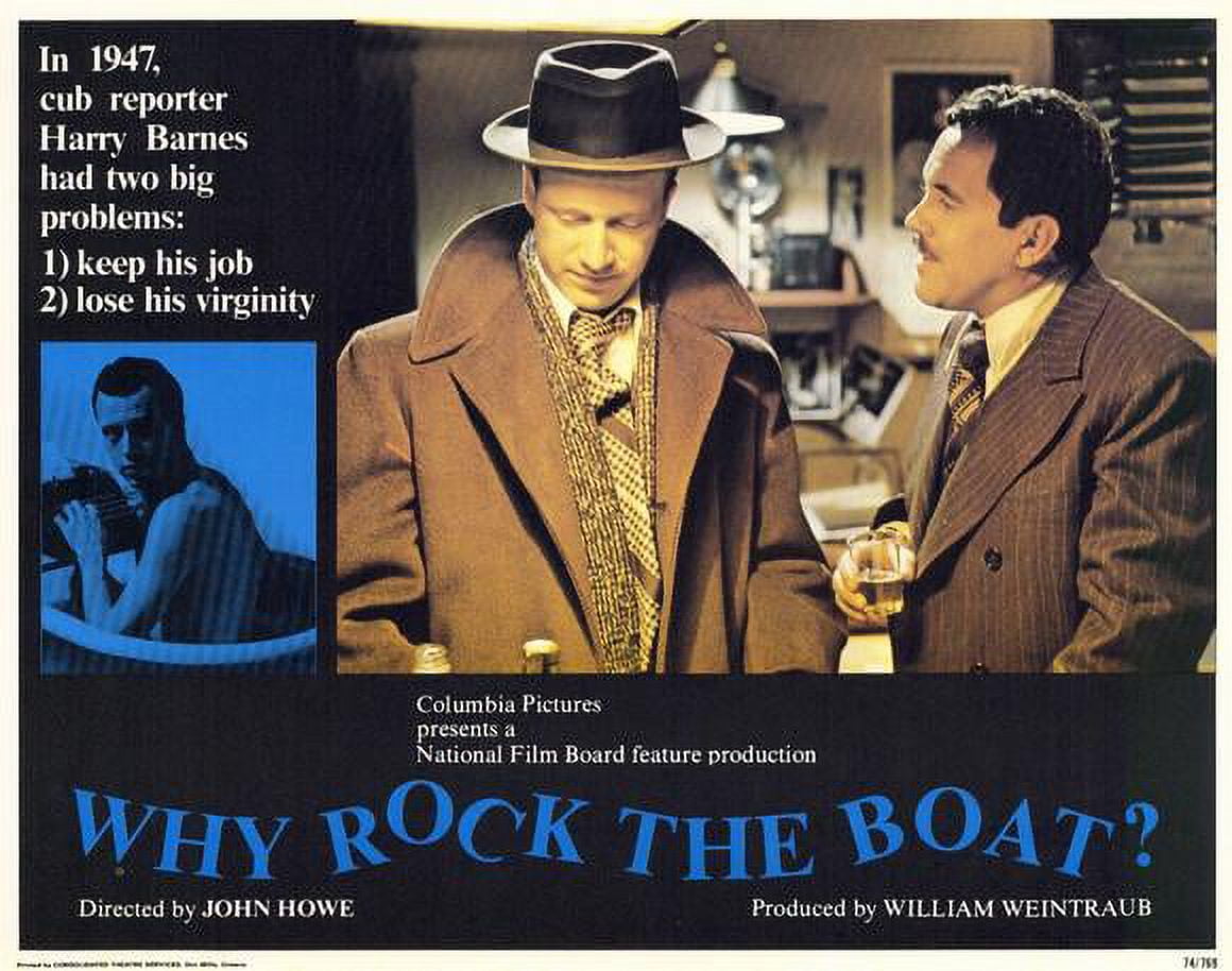 Why Rock the Boat movie POSTER (Style F) (11" x 14") (1974)