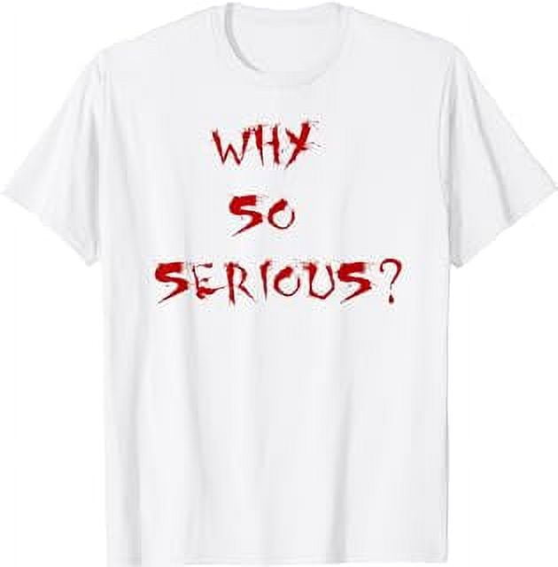 Coole-fun-t-shirts Why So Serious? Turnbeutel Schwarz - Baumwollbeutel Für JGA, Team Braut & Alltag