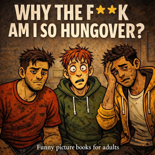 Why the F Am I So..... Why The F Am I So Hungover: funny picture books for adults, Book 2, (Paperback)