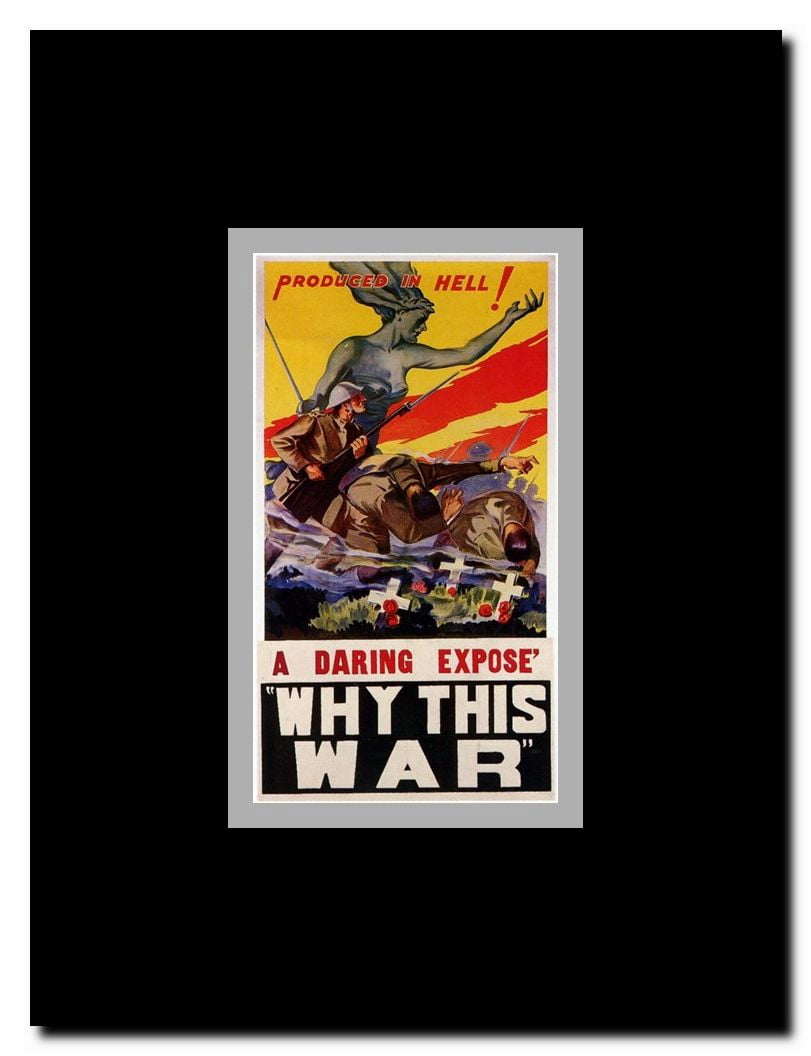 Why This War Framed Movie Poster