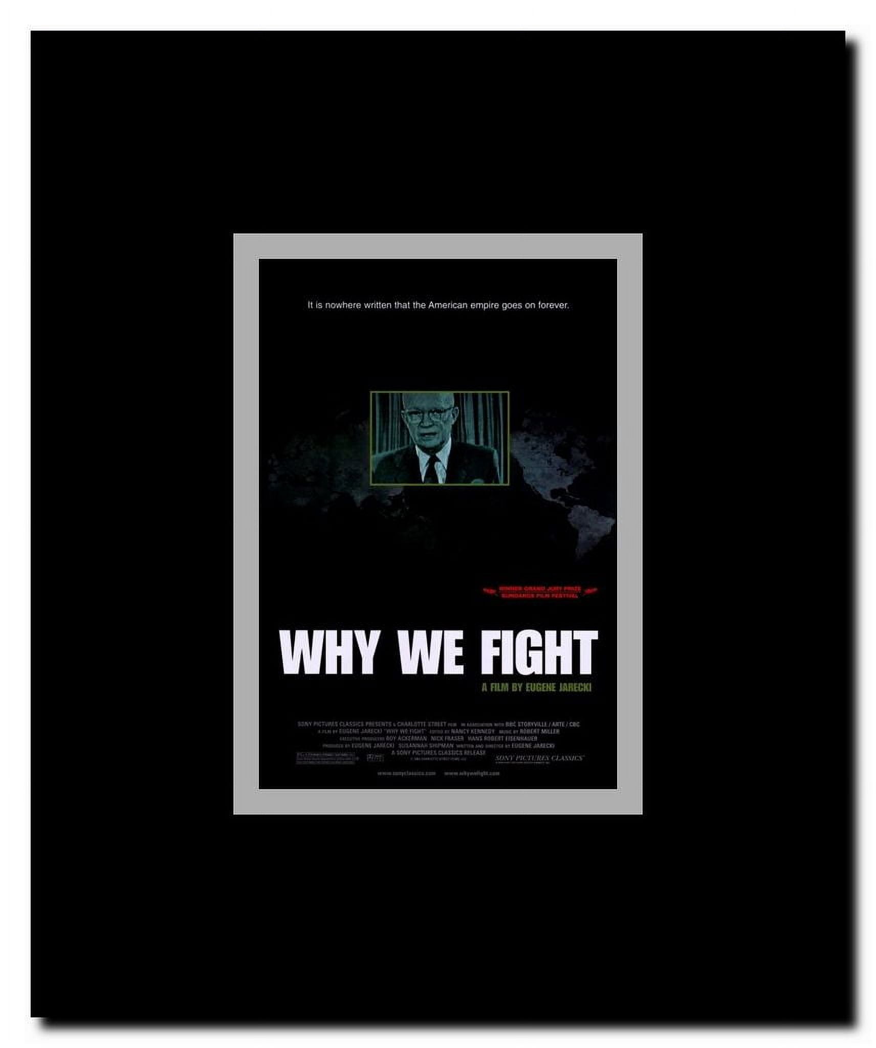 Why We Fight Framed Movie Poster