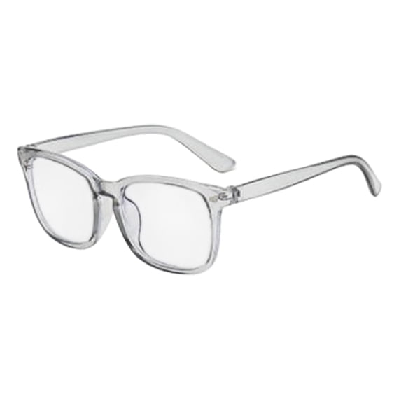 Whyan Blue Light Glasses Men Women Transparent Blue Light Blocking Computer Glasses Anti Eyestrain Lightweight Black Frame
