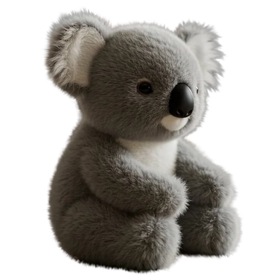 Whyan Koaly Breathing Stuffed Animal Calming Soothers for Sleep Heartbeat Plush for Anxiety with Music Lights and Rhythmic Breathing Motion Anxiety Relief Portable Plush Sound Machine