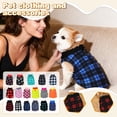 thumbnail image 1 of Whyan Pet Dogs Sweater Puppy Winter Vest Coat Warm Jacket for Small Dogs,Pet Dog Cat Villus Warm Vest Puppy Doggy Apparel Clothing,Dark Gray,S, 1 of 7