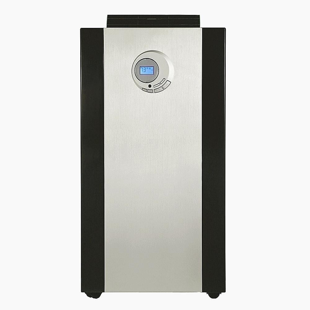 Platinum and Black 14000 BTU Dual Hose Portable Air Conditioner with Remote