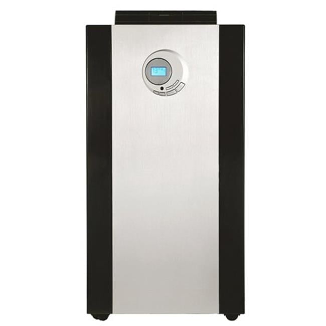 Platinum and Black 14000 BTU Dual Hose Portable Air Conditioner with Remote