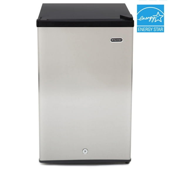 Whynter 3.0 cu. ft. Energy Star Upright Freezer with Lock  Stainless Steel (Cuf-301SS)