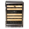 thumbnail image 1 of Whynter 46 Bottle Dual Zone Built-In Wine Cooler, 1 of 6