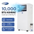 thumbnail image 1 of Whynter ARC-102CS 3-in-1 Portable Air Conditioner, 10,000 BTU (ASHRAE) / 7,000 BTU SACC, Cools 300 Sq Ft, AC, Dehumidifier & Fan with Remote for Small Rooms, 1 of 10