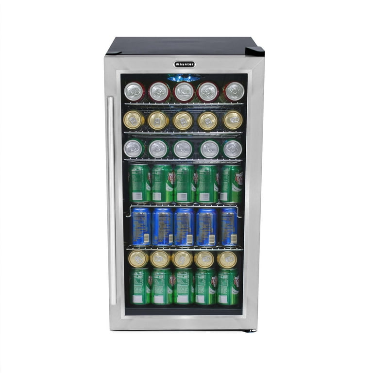 WANAI 120-Can Beverage Cooler and Refrigerator, Small Mini Fridge