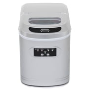 Whynter Compact Portable Ice Maker, 27 lb Capacity, Metallic Silver
