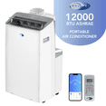 thumbnail image 1 of Whynter NEX Inverter Dual Hose Cooling Portable Air Conditioner, 12,000 BTU (10,000 BTU SACC), 500 sq ft, ARC 1030WN, 1 of 14