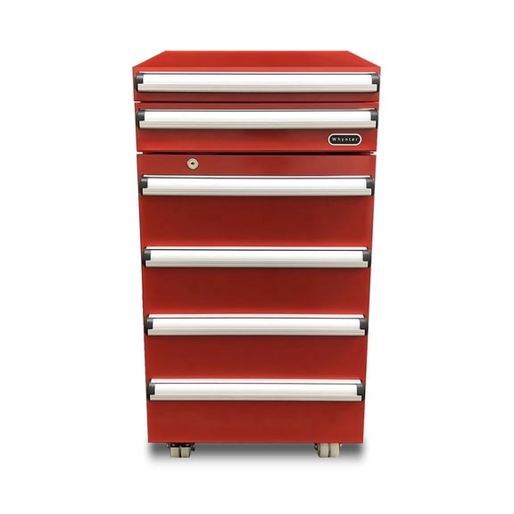 Whynter TBR185SR Portable 1.8cuft Tool Box Refrigerator with Drawers & Lock, Red