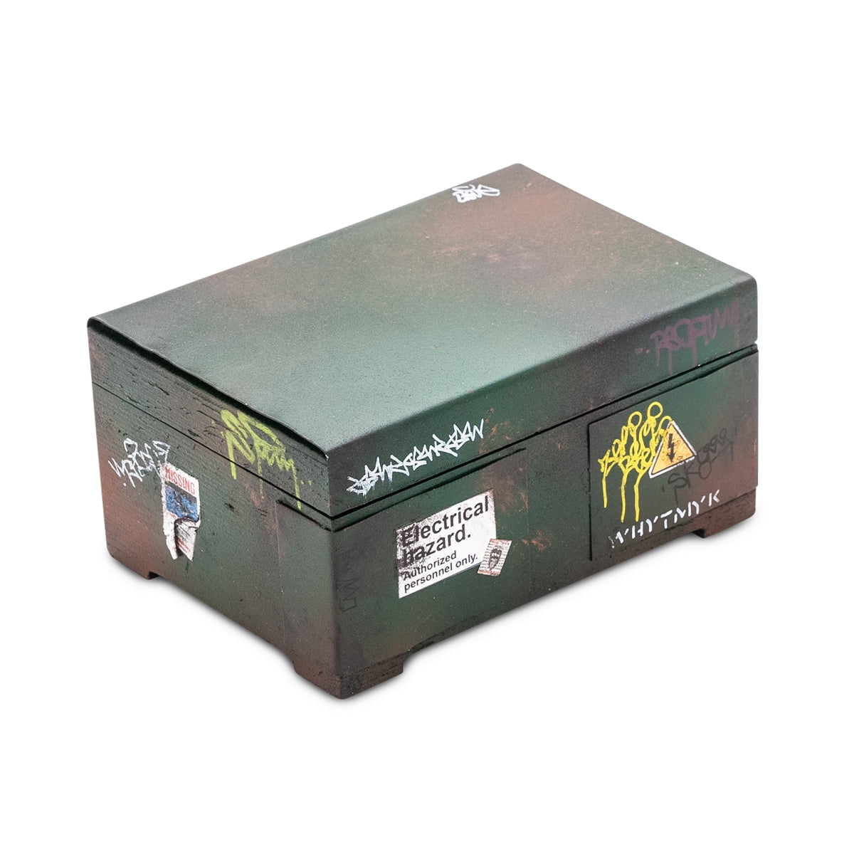 WhytMykConcrete Fingerboard Ramp - Electrical Storage Box - Walmart.com