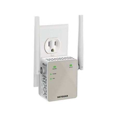 Wi-Fi Range Extender EX6120 - Coverage Up to 1500 Sq Ft and 25 Devices with AC1200 Dual Band Wireless Signal Booster & Repeater (Up to 1200Mbps Speed), and Compact Wall Plug Design