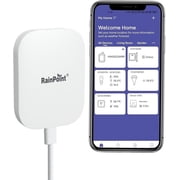 Wi-Fi Smart Gateway Hub, Compatible with RainPoint Soil Moisture Meter & Wireless Rain Gauge Sold Separately. Applicable to 2.4 GHz WiFi Only