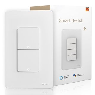 Avatar Controls Smart switch 10-amp Single-pole Smart Rocker Light Switch  with Wall Plate, White in the Light Switches department at