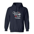 thumbnail image 1 of Wi*e Is My Valen*ine Sarcastic Humor Novelty Best Gift For Besties Men's Hoodie, 1 of 2
