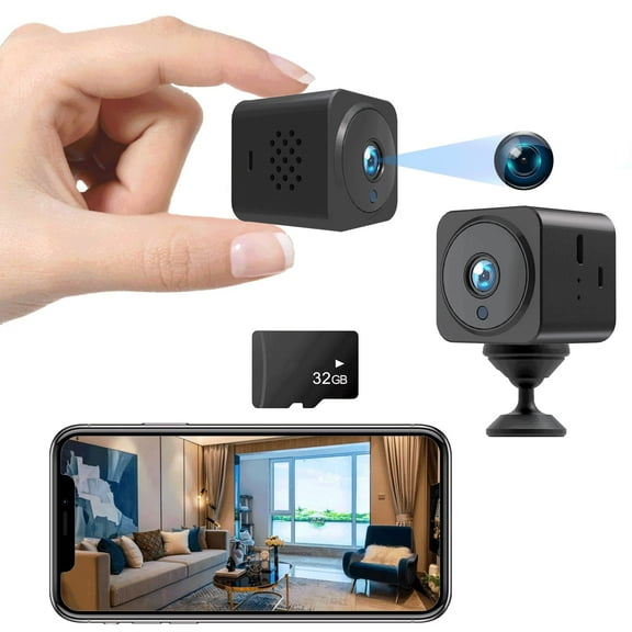WiFi 1080P Security Camera, Baby Monitor Dog Camera, Auto Tracking Home Indoor Camera for Baby/Pet/Nanny, Motion Detection, Full Color Night Vision, 2 Way Audio - Cloud Storag