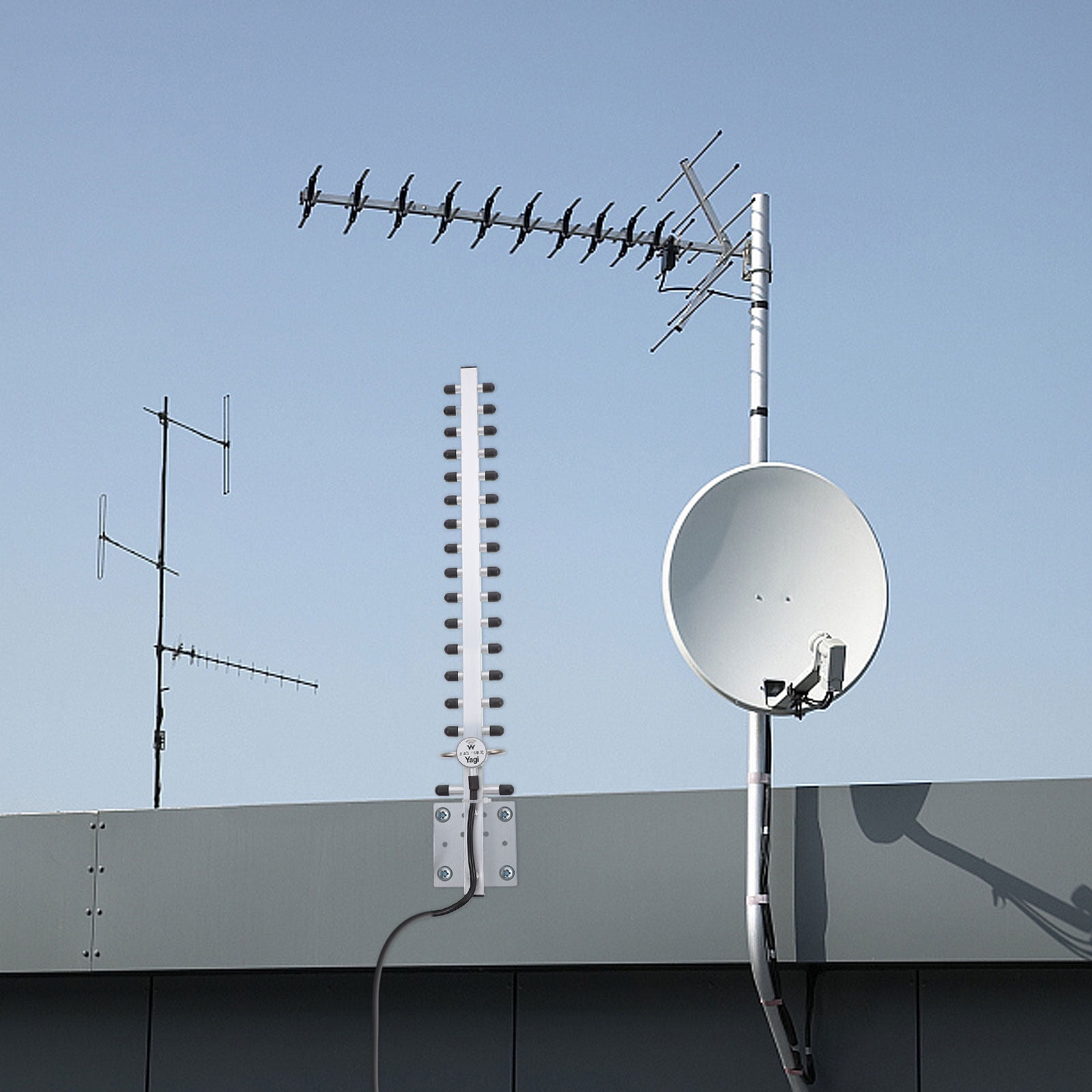 WiFi 2 4GHz 25dBi High Gain Yagi Directional Antenna Booster for WiFi 2 4GHz 25dBi High Gain Yagi Directional Antenna Booster for