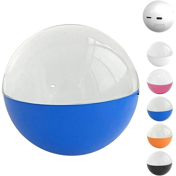 WiFi 2.7 Inch Christmas Memory Orb Ball Sphere Ornament,Xmas Ultrasound Ornament,Corememoriestm Electronic Crystal Ball Video Player, 3D Uploadable Videos & Photos Personalized Gift(White,WiFi)