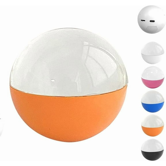 WiFi 2.7 Inch Christmas Memory Orb Ball Sphere Ornament,Xmas Ultrasound Ornament,Corememoriestm Electronic Crystal Ball Video Player, 3D Uploadable Videos & Photos Personalized Gift(White,WiFi)