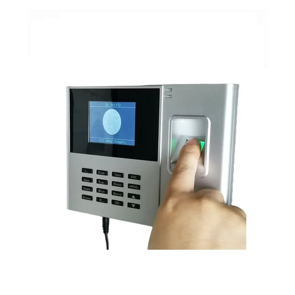 WiFi 2000mAh Battery Option Fingerprint Time and Attendance Machine System Card Employee Electronic Time Clock Management System