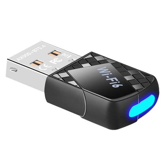 WiFi 6 USB Bluetooth 5.4 Adapter, AX900M Dual Band, for Windows 10/11