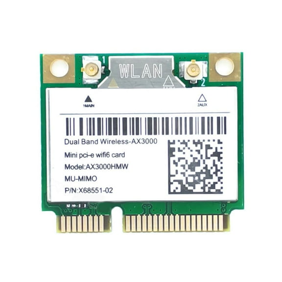 WiFi 6E Card MPE-AXE3000H Mini PCI-E Network Adapter Bluetooth A0T1 WiFi X1I8