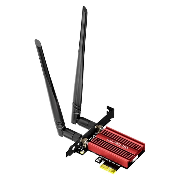 WiFi 6E PCIe Card for Desktop, BT5.3, Intel AX210