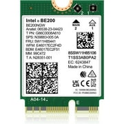 WiFi 7 Wireless Card Intel BE200 NGW, Bluetooth 5.4, 5800Mbps M.2/NGFF Network Support Windows 10/11 64bit, Linux, Not Support AMD. Ideal for WiFi7/WiFi6E/WiFi6/WiFi5 Router and Wireless AP