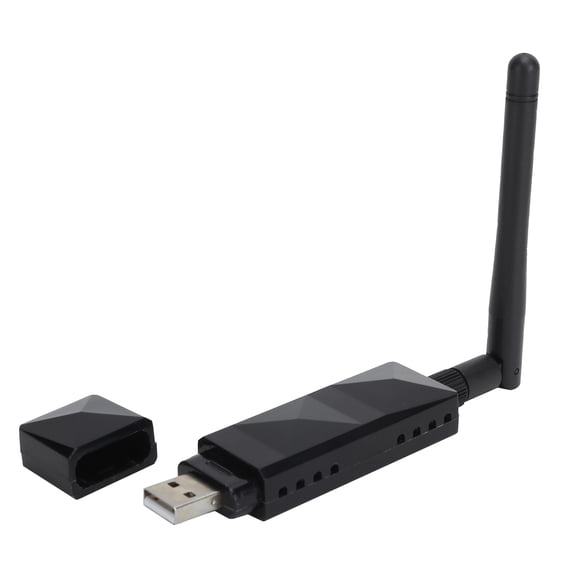 WiFi Adapter Wireless NetCard, AR9271 USB Wireless NetCard Black for Desktop Laptop