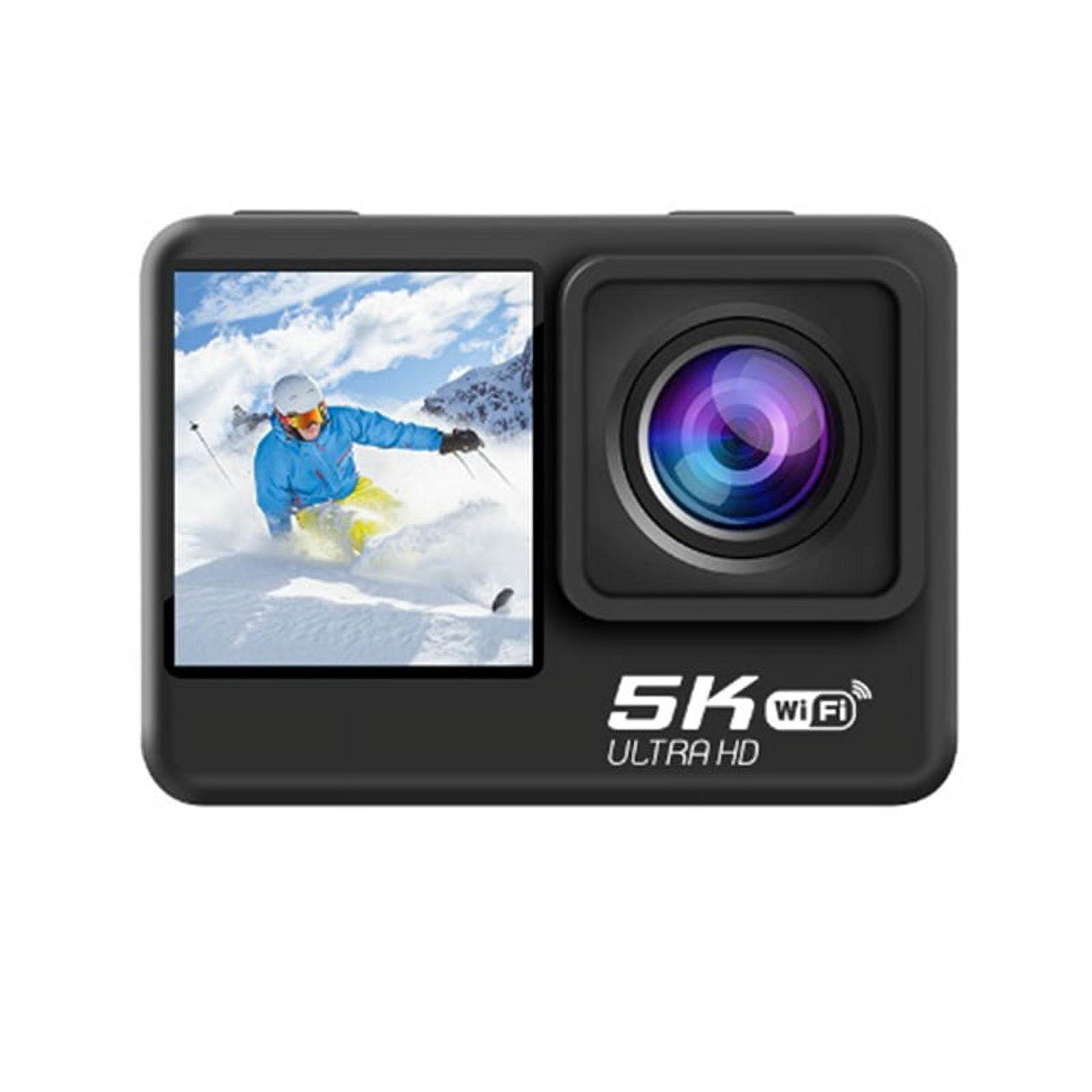 WiFi Anti-Shake 5K Action Camera Dual Screen 170° Portable HD