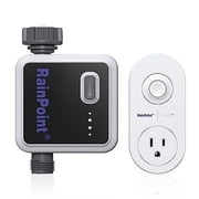 WiFi App-Controlled Garden Watering Timer, Garden Hose Sprinkler with Gateway Hub, 2.4GHz Wi-Fi Only