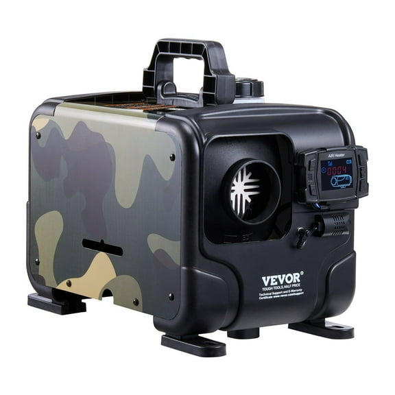 8KW 12V/24V Diesel Heater with Bluetooth Phone Control & Remote, Portable Air Heater for Parking, RV, Camper, Trailers, Outdoor Use