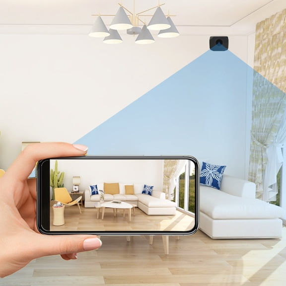 WiFi Camera for Home Monitoring, HD Mobile Phone Remote Security Camera, Easy Install Indoor Outdoor