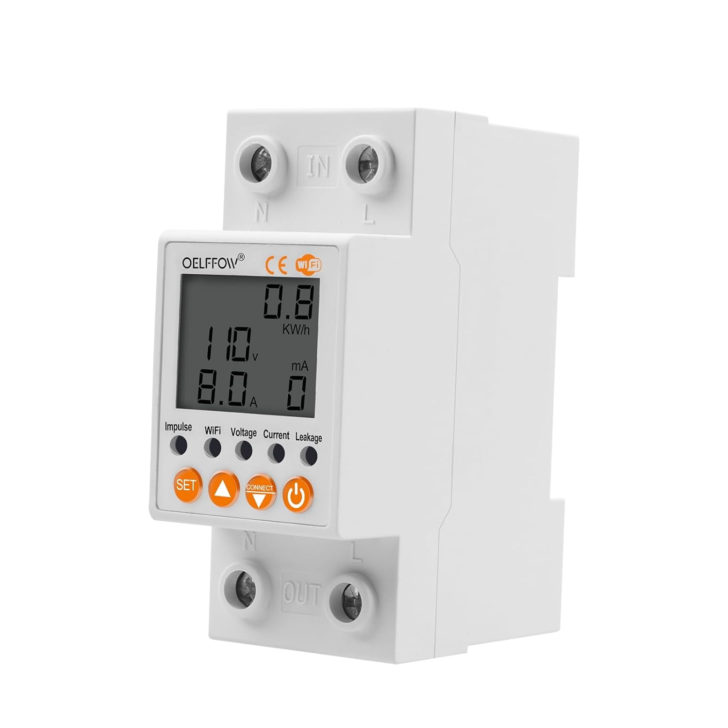 WiFi Circuit Breaker Smart Miniature Circuit Breaker - Single Phase ...