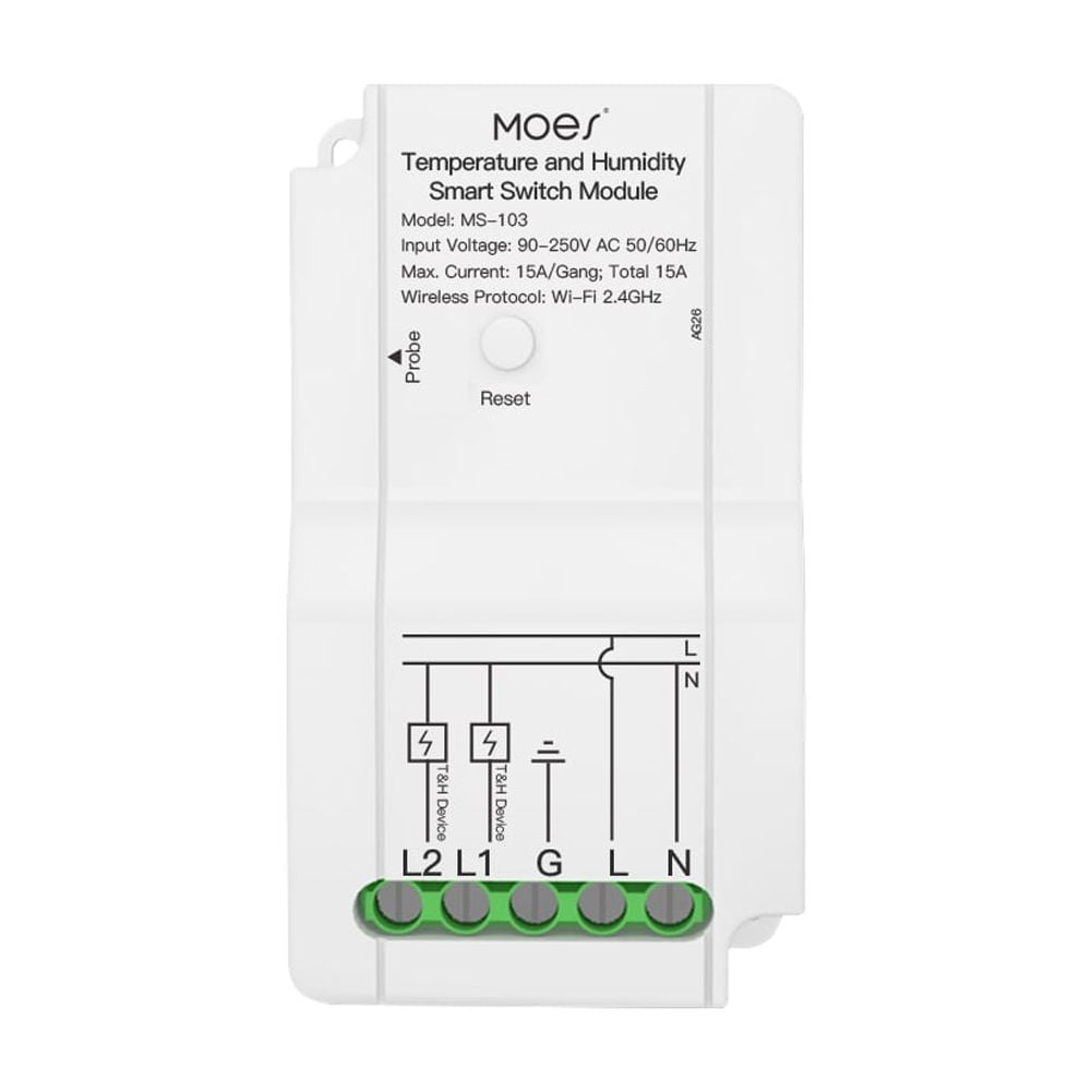WiFi Control Monitor Temperature Humidity Countdown Repeat Single Timing Smart