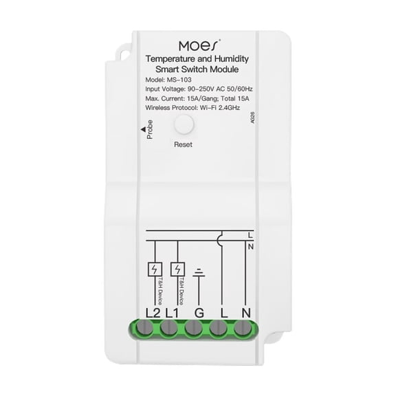 WiFi Control Monitor Temperature Humidity Countdown Repeat Single Timing Smart