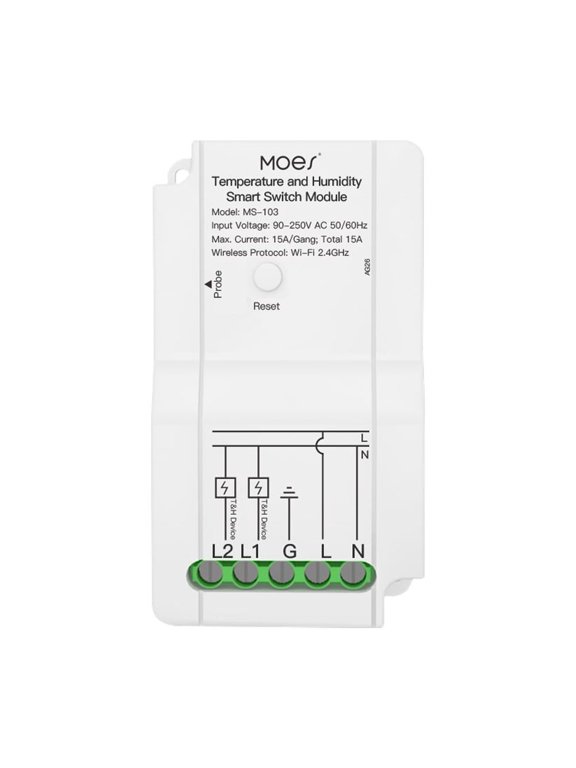 WiFi Control Monitor Temperature Humidity Countdown Repeat Single Timing Smart