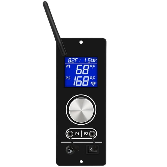 WiFi Control Panel Replacement for Gen 2 Retro Controller, Digital Thermostat Wood Pellet Smoker, Grill Accessories