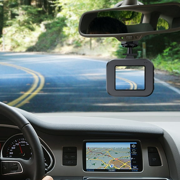 WiFi Dash Cam 1080P FHD Car Camera with APP Control, Night Vision, Loop Recording, G-Sensor, 24H Parking Mode, Easy Install Dashboard Camera for Vehicle Safety