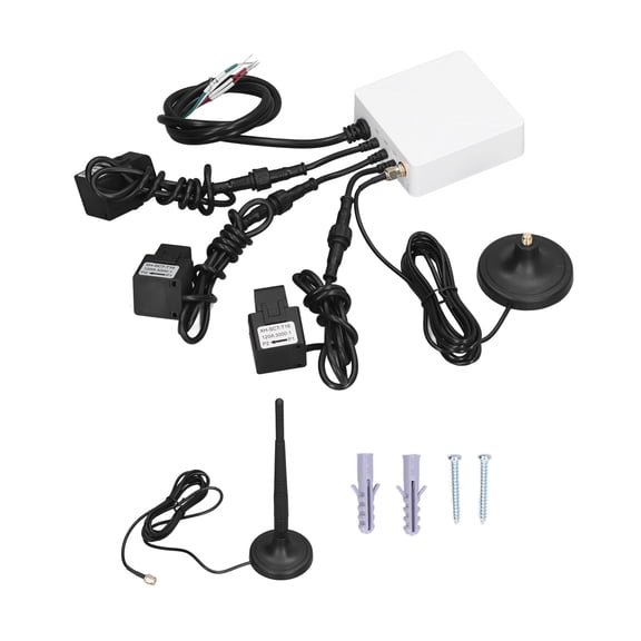 WiFi Energy Meter 3 Phase APP Real Time Monitoring Smart Energy Monitor with 3 Pcs 500A Circuit Level Sensor 100240V