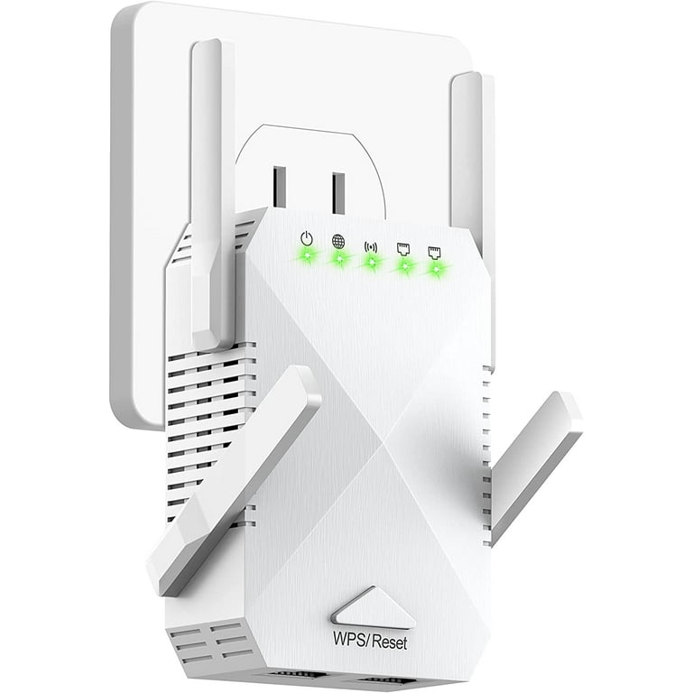 WiFi Extender - 1200Mbps Internet WiFi Booster, 2.4 & 5GHz WiFi Range  Extender Signal Booster for Home, Full Coverage Wireless Signal Amplifier  Repeater 