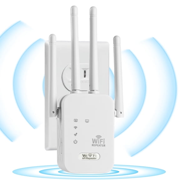 WiFi Extender, 2026 Fastest WiFi Booster 1200Mbps Dual Band (5GHz/2.4GHz) WiFi Extenders Signal Booster for Home, WiFi Repeater with Ethernet Port Covers up to 12880sq. ft and 55 Devices-Medium
