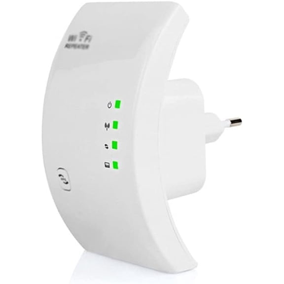 WiFi Extender 300Mbps Wireless Repeater Range Extender, Wi-Fi Signal Booster Amplifier with Access Point Mode, for Home Office Internet Coverage